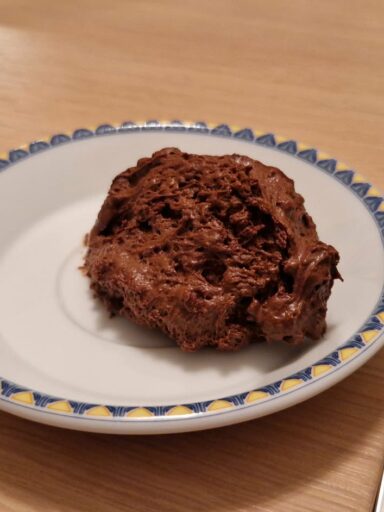 pure chocolademousse zonder room