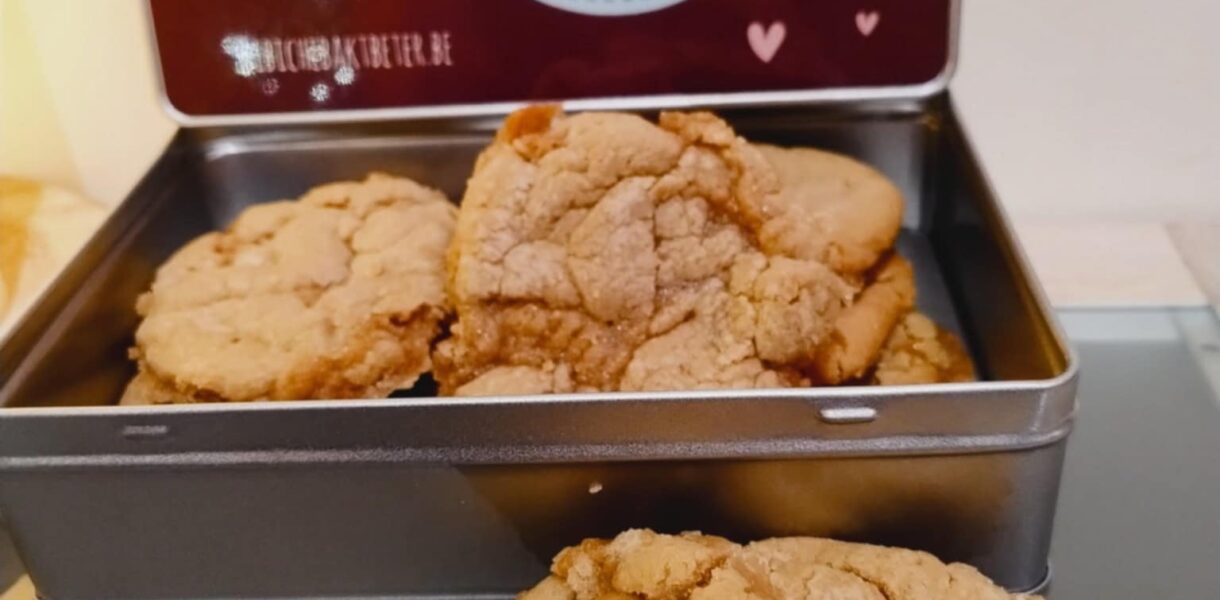 salted caramel koekjes met browned butter