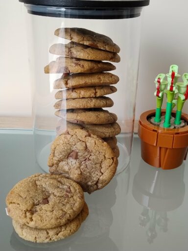 Browned butter chocolate chip cookies