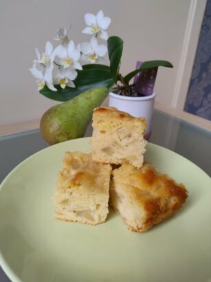 Peren gember cake