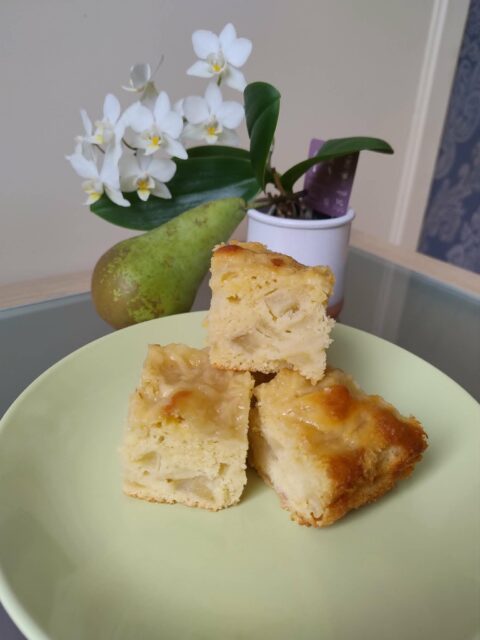 Peren gember cake